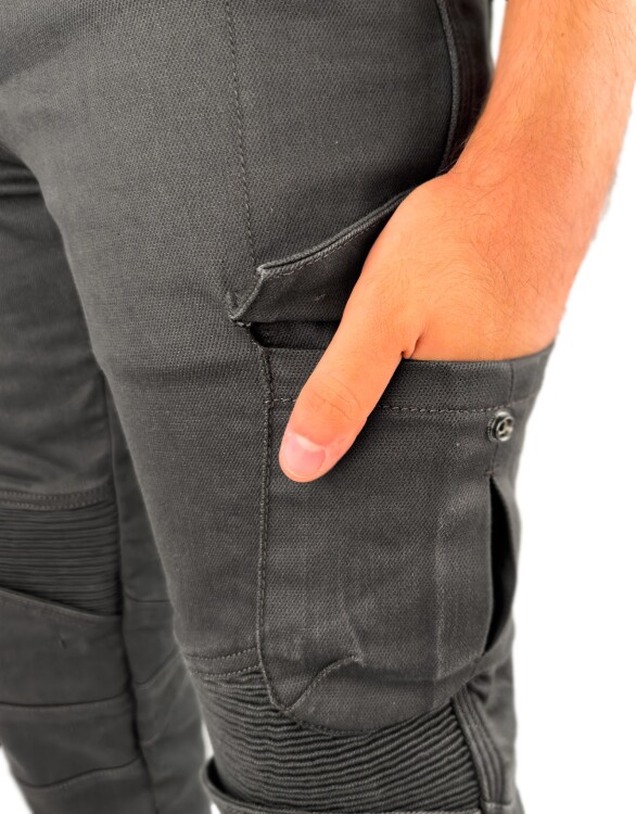 Adventure Flexi Antra Korumalı Motosiklet Kot Pantolonu - 15