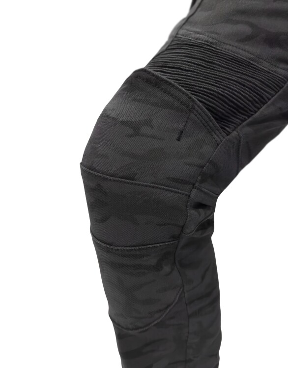 Adventure Flexi Camo Korumalı Motosiklet Kot Pantolonu - Thumbnail