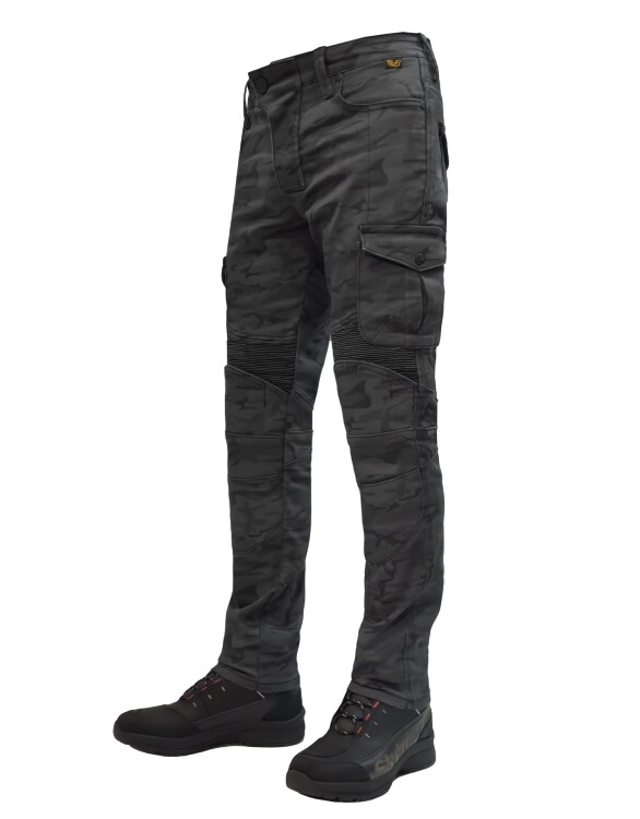 Adventure Flexi Camo Korumalı Motosiklet Kot Pantolonu - 5
