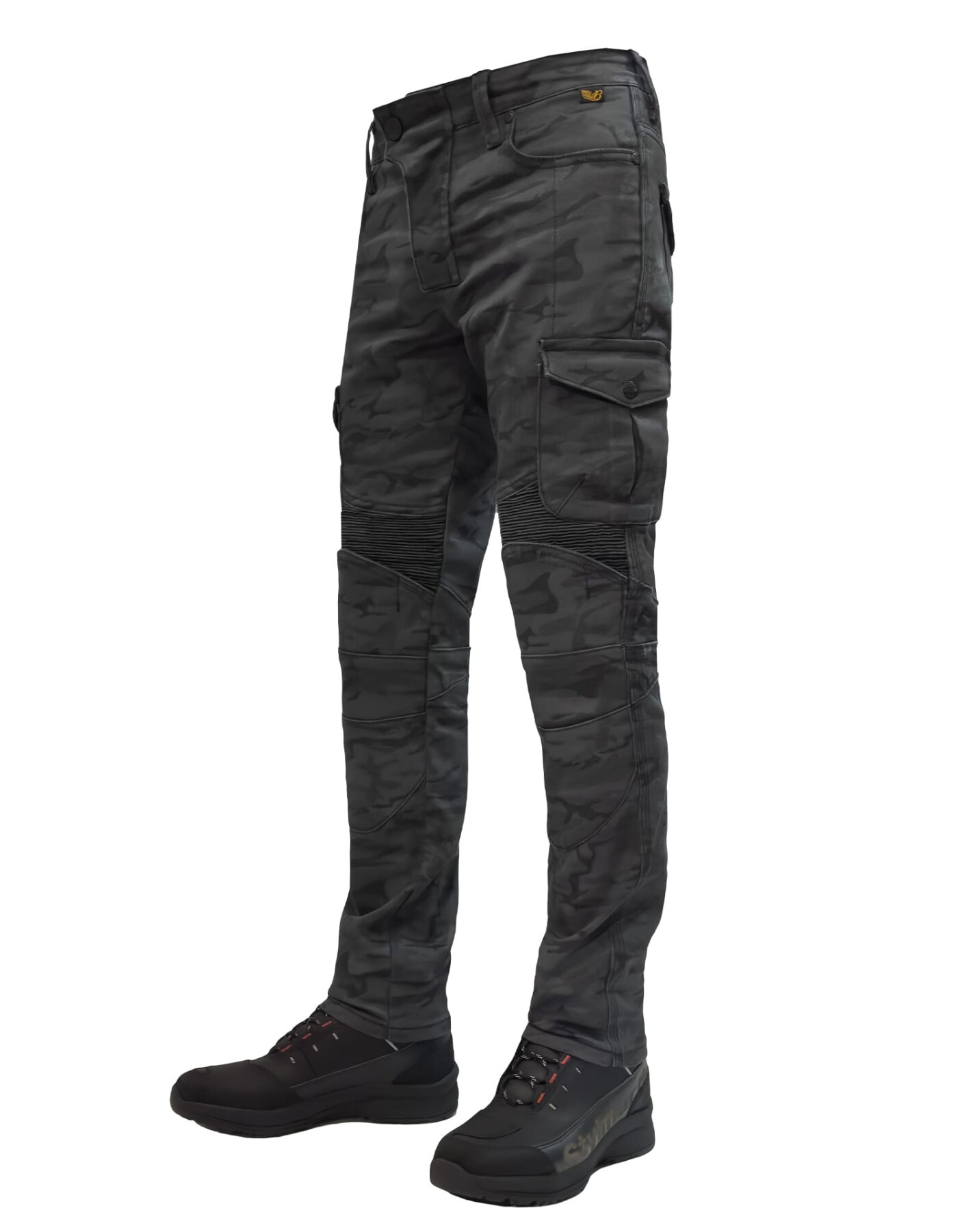 Adventure Flexi Camo Korumalı Motosiklet Kot Pantolonu - 5