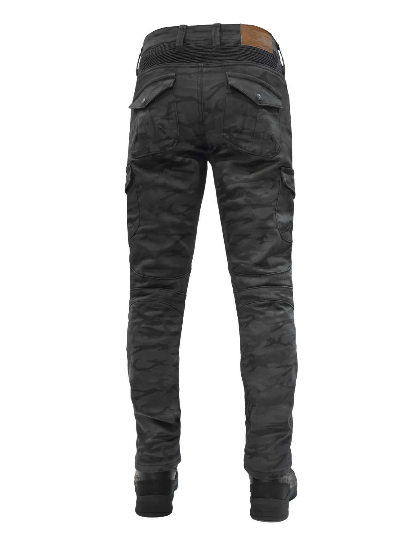 Adventure Flexi Camo Korumalı Motosiklet Kot Pantolonu - 6