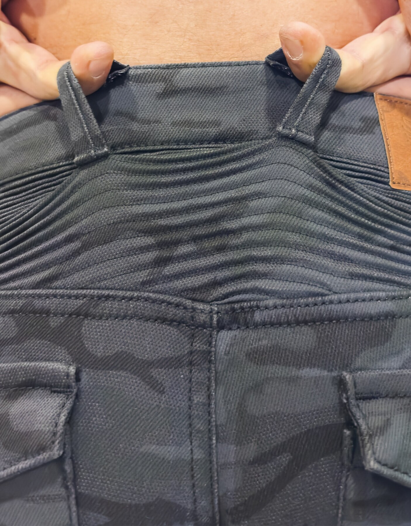 Adventure Flexi Camo Korumalı Motosiklet Kot Pantolonu - 12