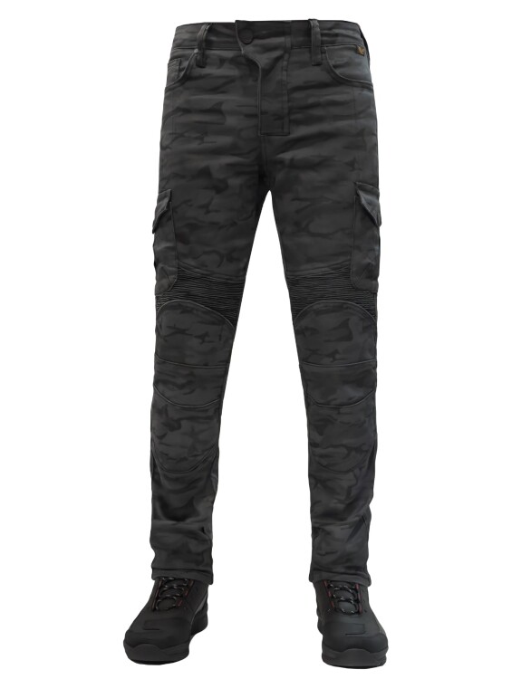 Adventure Flexi Camo Korumalı Motosiklet Kot Pantolonu - 3