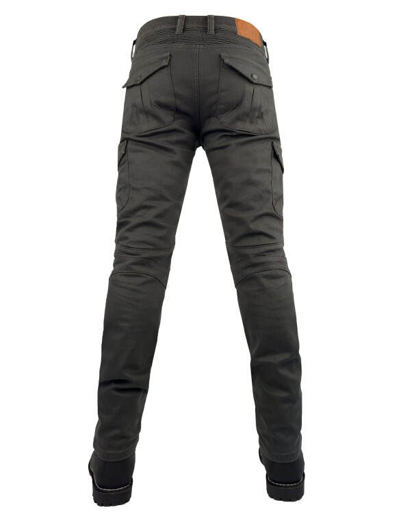 Adventure Flexi Khaki Korumalı Motosiklet Kot Pantolonu - 6