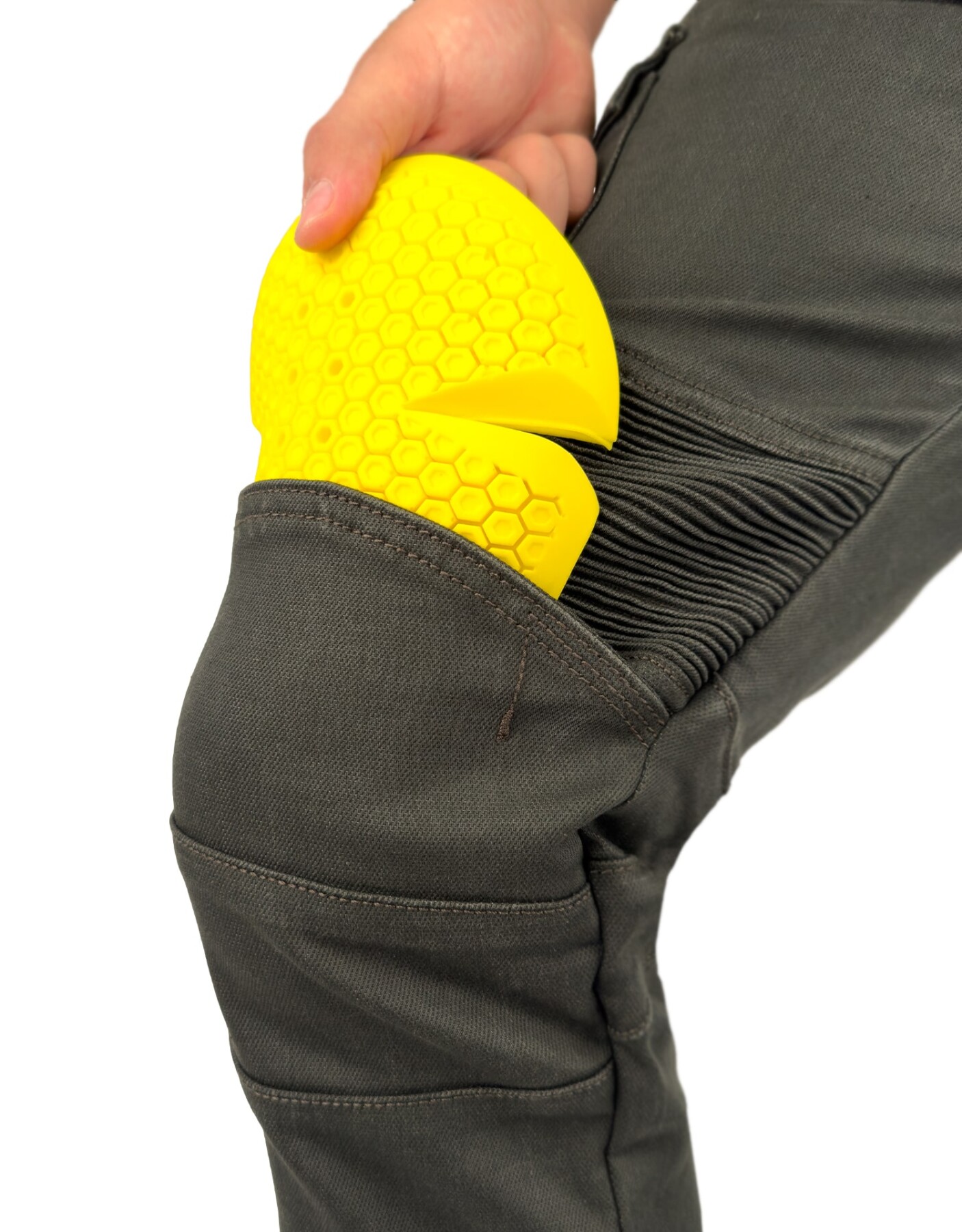 Adventure Flexi Khaki Korumalı Motosiklet Kot Pantolonu - 8