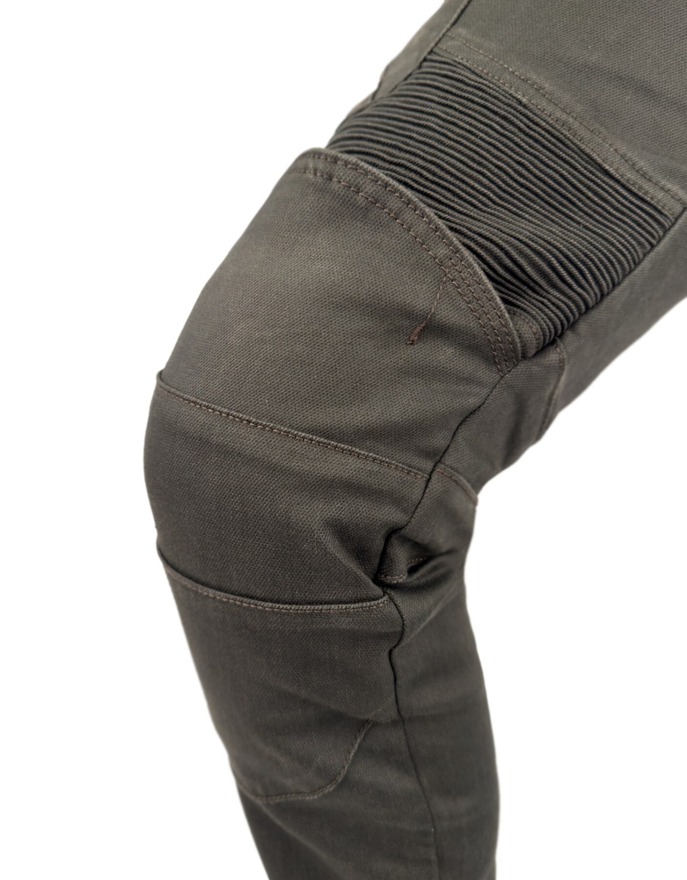 Adventure Flexi Khaki Korumalı Motosiklet Kot Pantolonu - 10