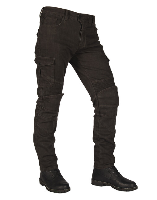 The Biker Jeans - Army Khaki Adventure Flexi V3 Korumalı Motosiklet Kot Pantolonu