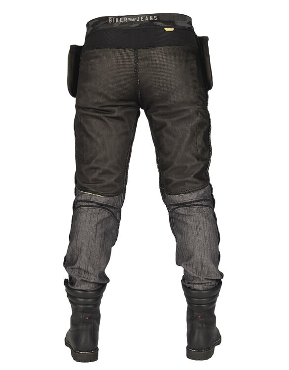 Army Khaki Adventure Flexi V3 Korumalı Motosiklet Kot Pantolonu
