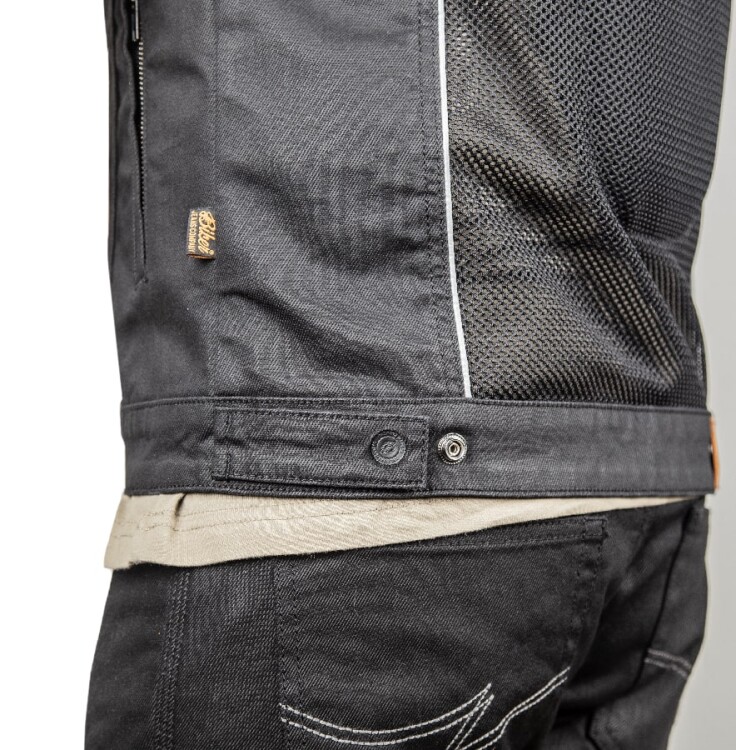 Black Iron Armoured Motorcycle Vest - 11
