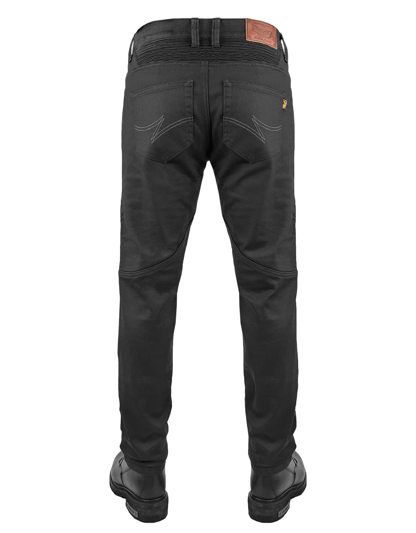 Black Iron Flexi V4 Armoured Riding Jeans