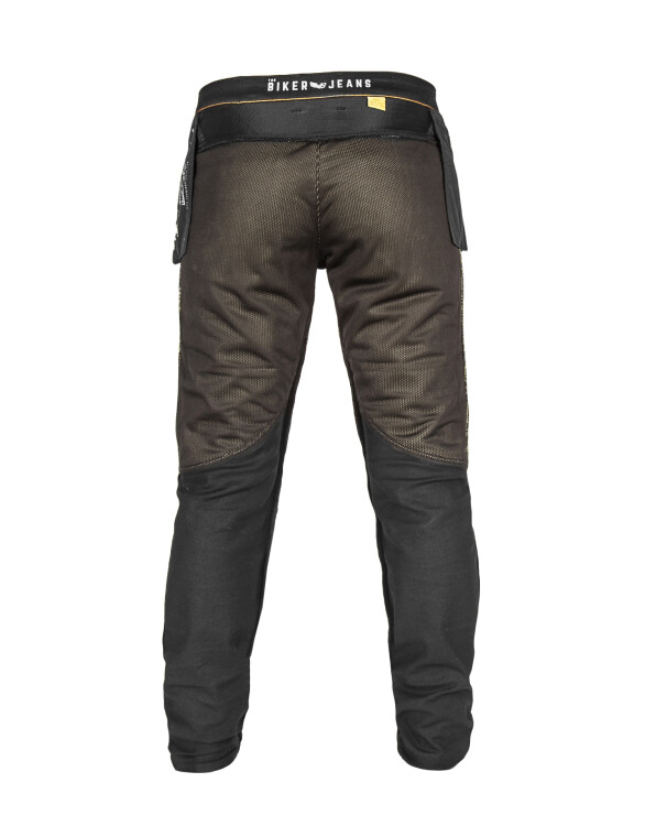 Black Iron Flexi V4 Armoured Riding Jeans - Thumbnail