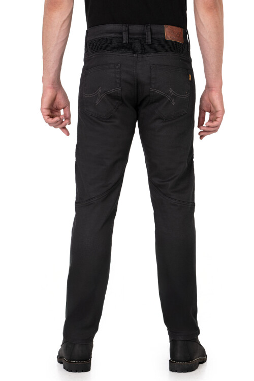 Black Iron Flexi V4 Armoured Riding Jeans - 5
