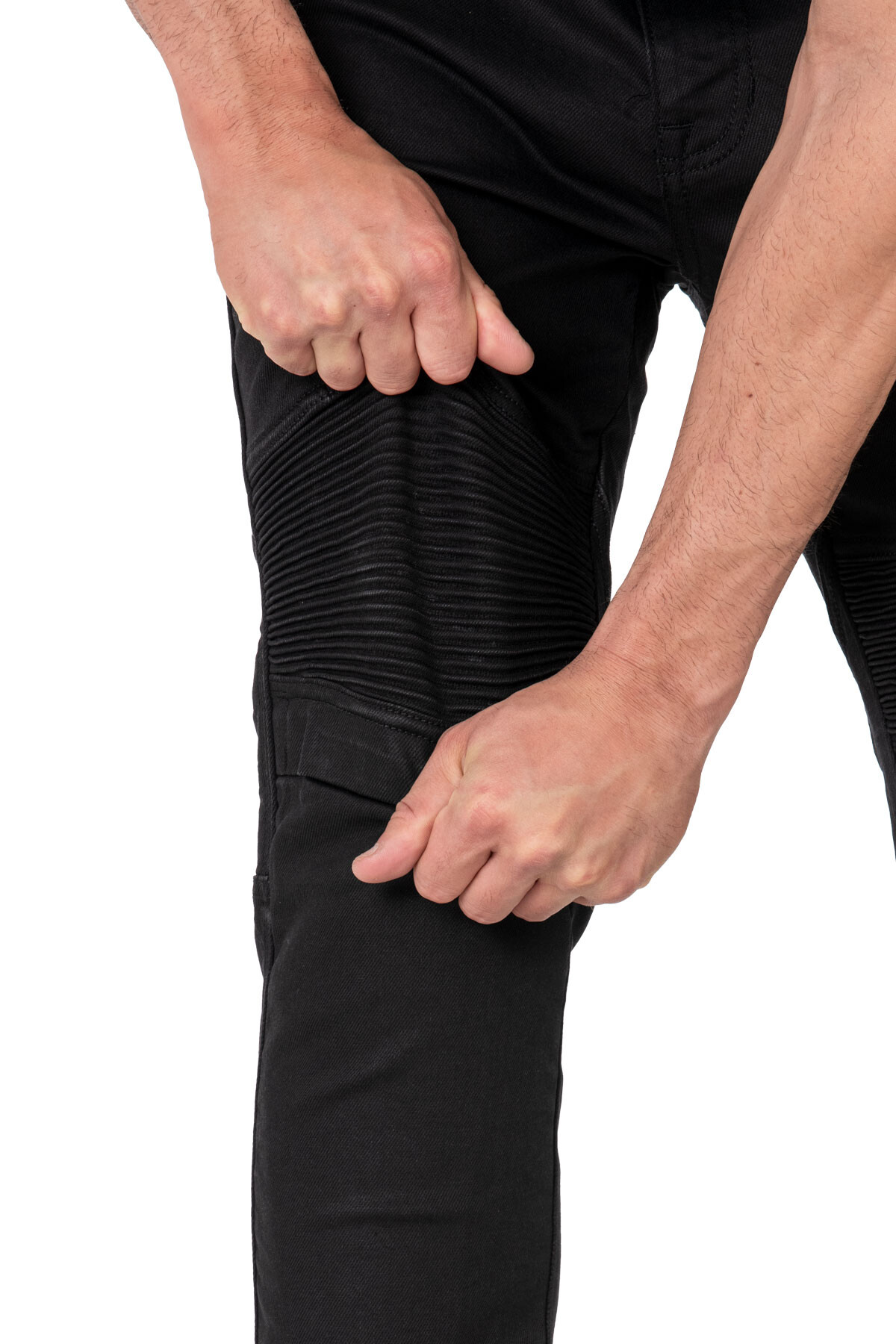 Black Iron Flexi V4 Armoured Riding Jeans - 10