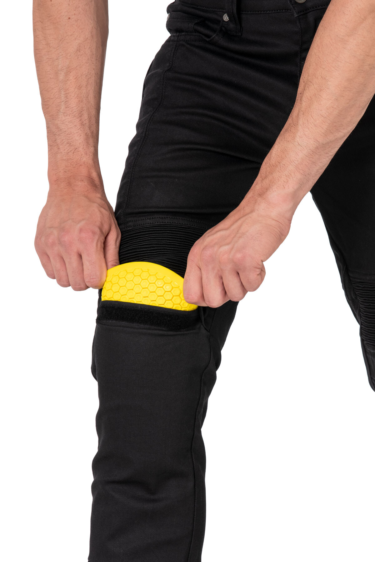 Black Iron Flexi V4 Armoured Riding Jeans - 11