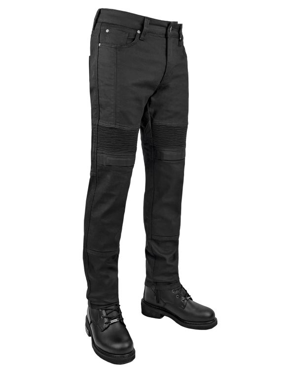 Black Iron Flexi V4 Korumalı Motosiklet Kot Pantolonu Erkek