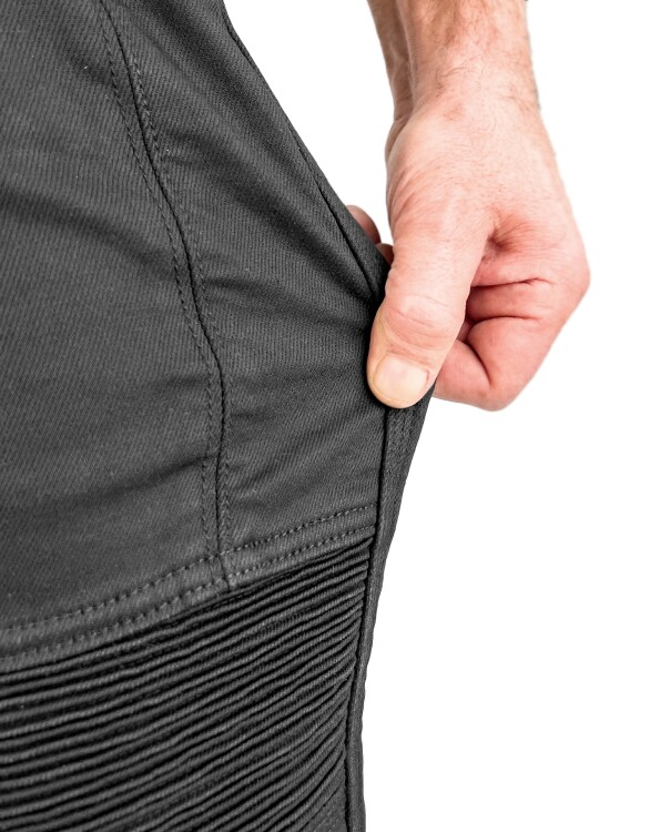 Black Iron Flexi V4 Korumalı Motosiklet Kot Pantolonu Erkek - 14