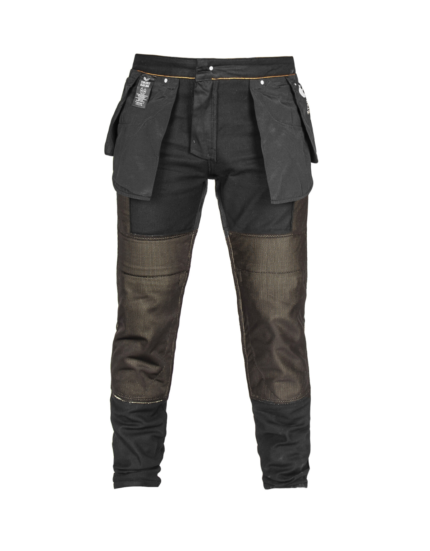 Black Iron Flexi V4 Korumalı Motosiklet Kot Pantolonu Erkek - 4