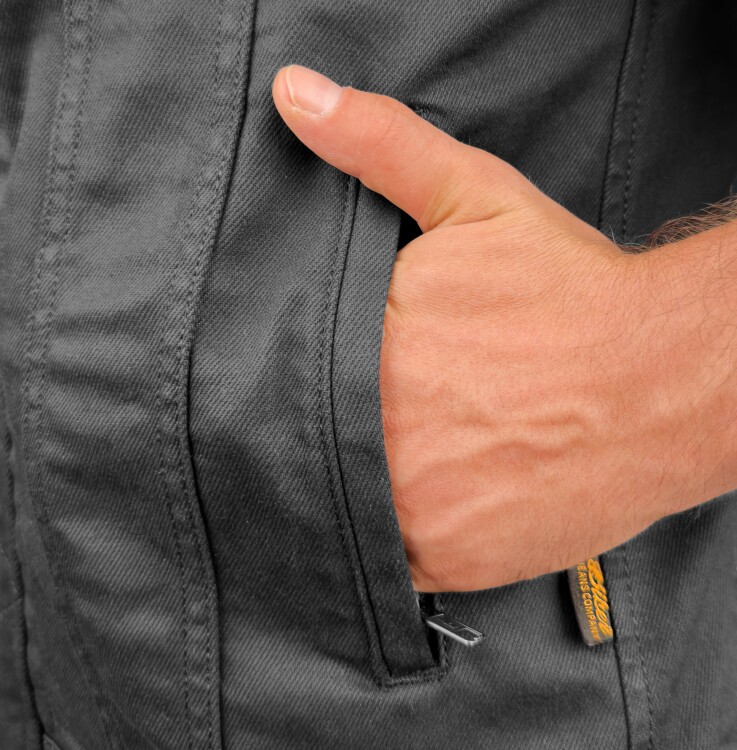Black Iron Vest Motosiklet Yeleği Erkek - 11