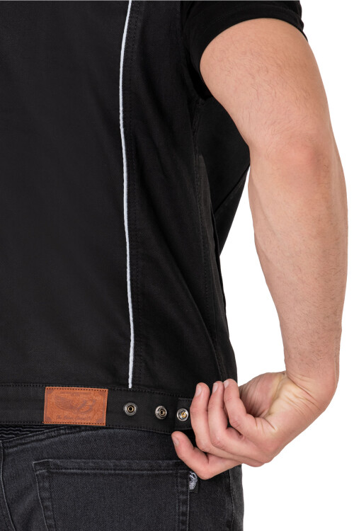 Black Iron Vest Motosiklet Yeleği Erkek - 11