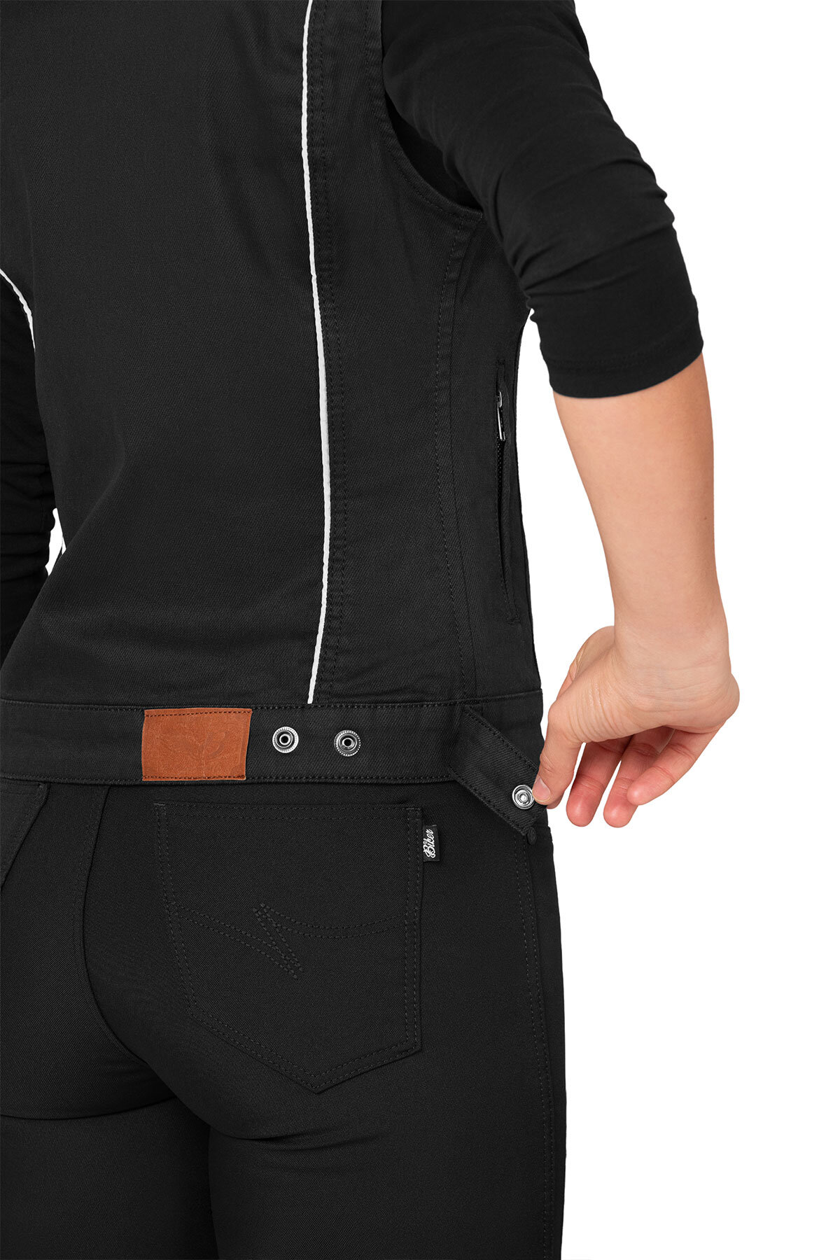 Black Iron Vest Motosiklet Yeleği Kadın - 10