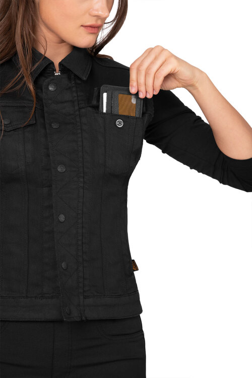 Black Iron Vest Motosiklet Yeleği Kadın - 11