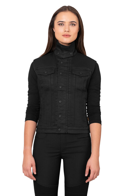 Black Iron Vest Motosiklet Yeleği Kadın - 2