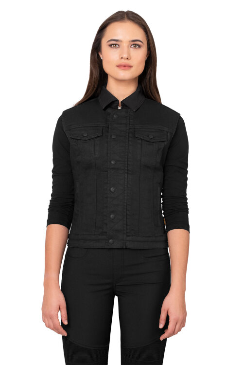 Black Iron Vest Motosiklet Yeleği Kadın - 3