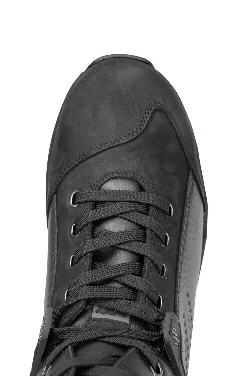 Blink WP Black Armoured Motorcycle Shoes - 2