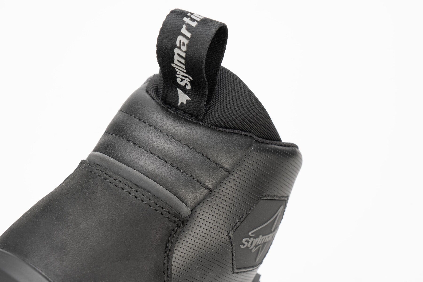 Blink WP Black Armoured Motorcycle Shoes - 5