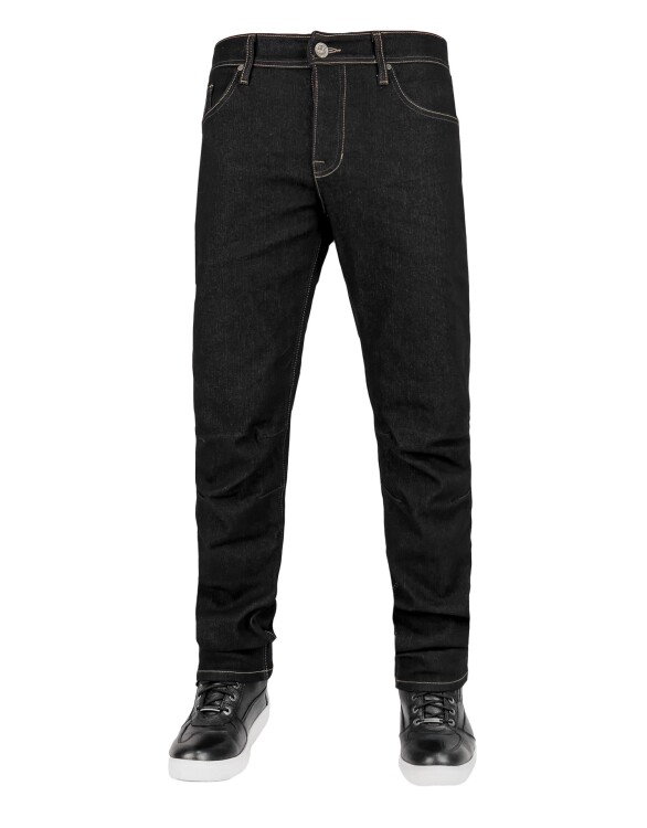 City Biker Cold Killer Black Armoured Riding Jeans - Thumbnail