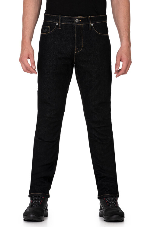 City Biker Cold Killer Black Armoured Riding Jeans - 3