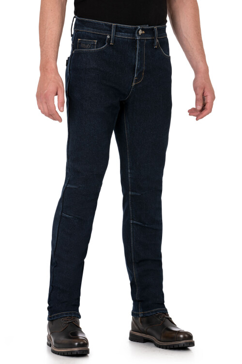 City Biker Cold Killer Dark Blue Armoured Riding Jeans - The Biker Jeans