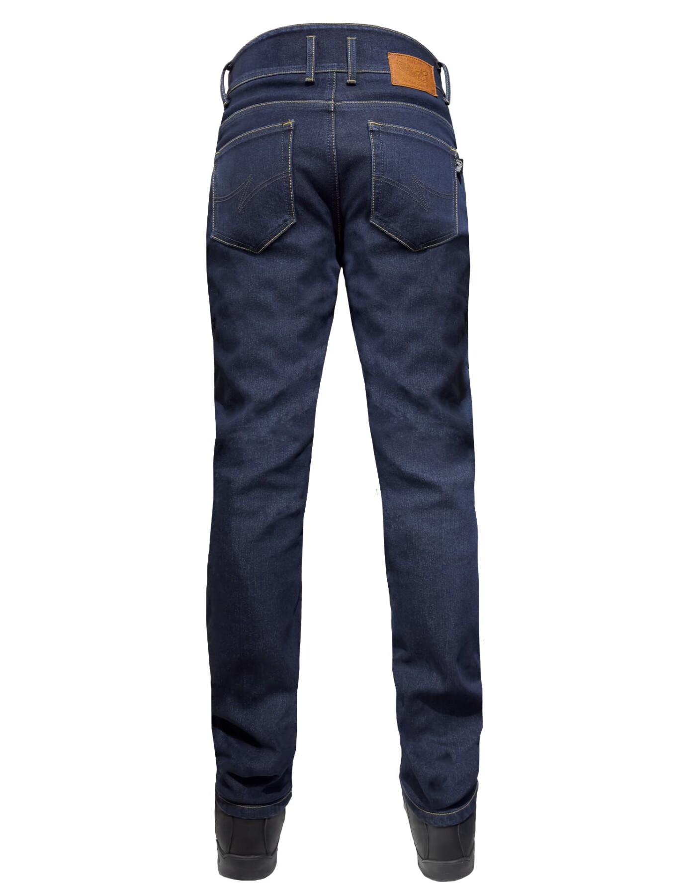 City Biker Cold Killer Dark Blue Korumalı Motosiklet Kot Pantolonu Erkek - 5