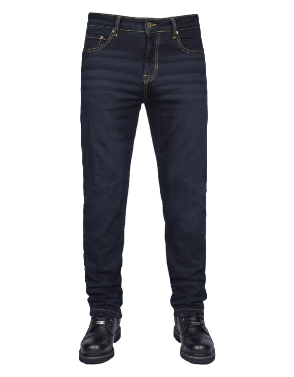 City PRO102 Midnight Blue Armoured Riding Jeans - Thumbnail