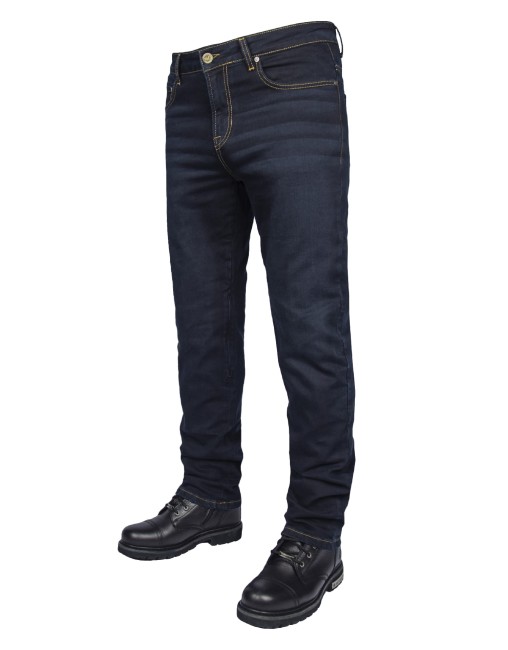 City PRO102 Midnight Blue Armoured Riding Jeans - Thumbnail