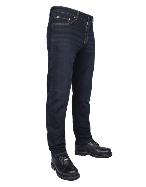 City PRO102 Midnight Blue Armoured Riding Jeans - Thumbnail