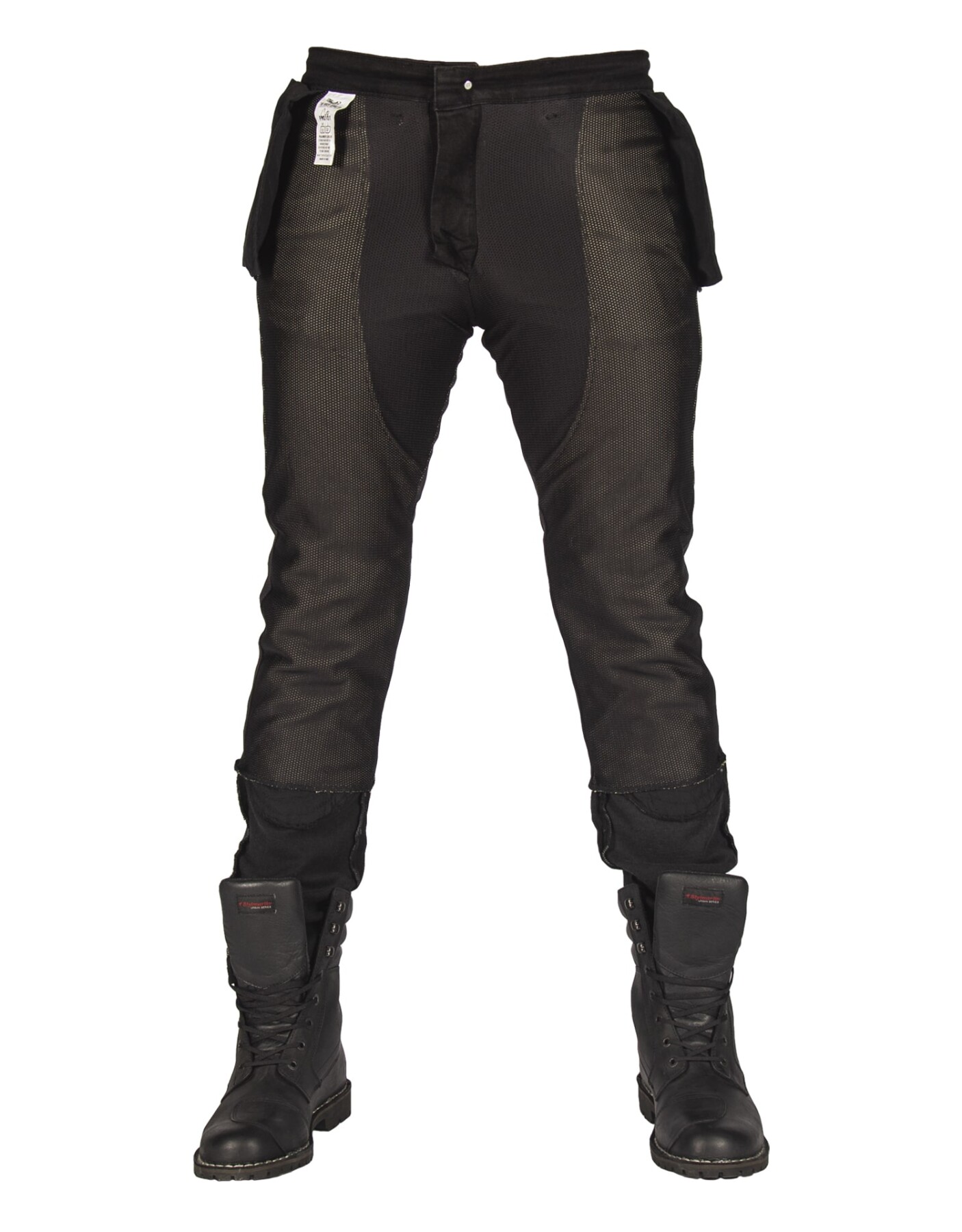 City PRO103 GREY Korumalı Motosiklet Kot Pantolonu Erkek - 4