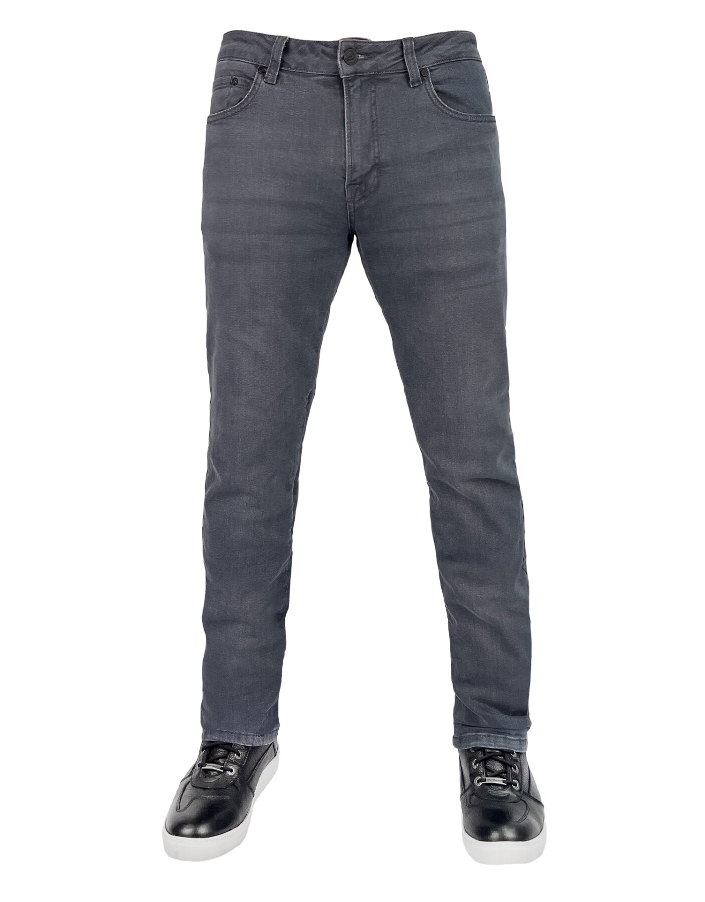 City PRO103 GREY Korumalı Motosiklet Kot Pantolonu Erkek - 3