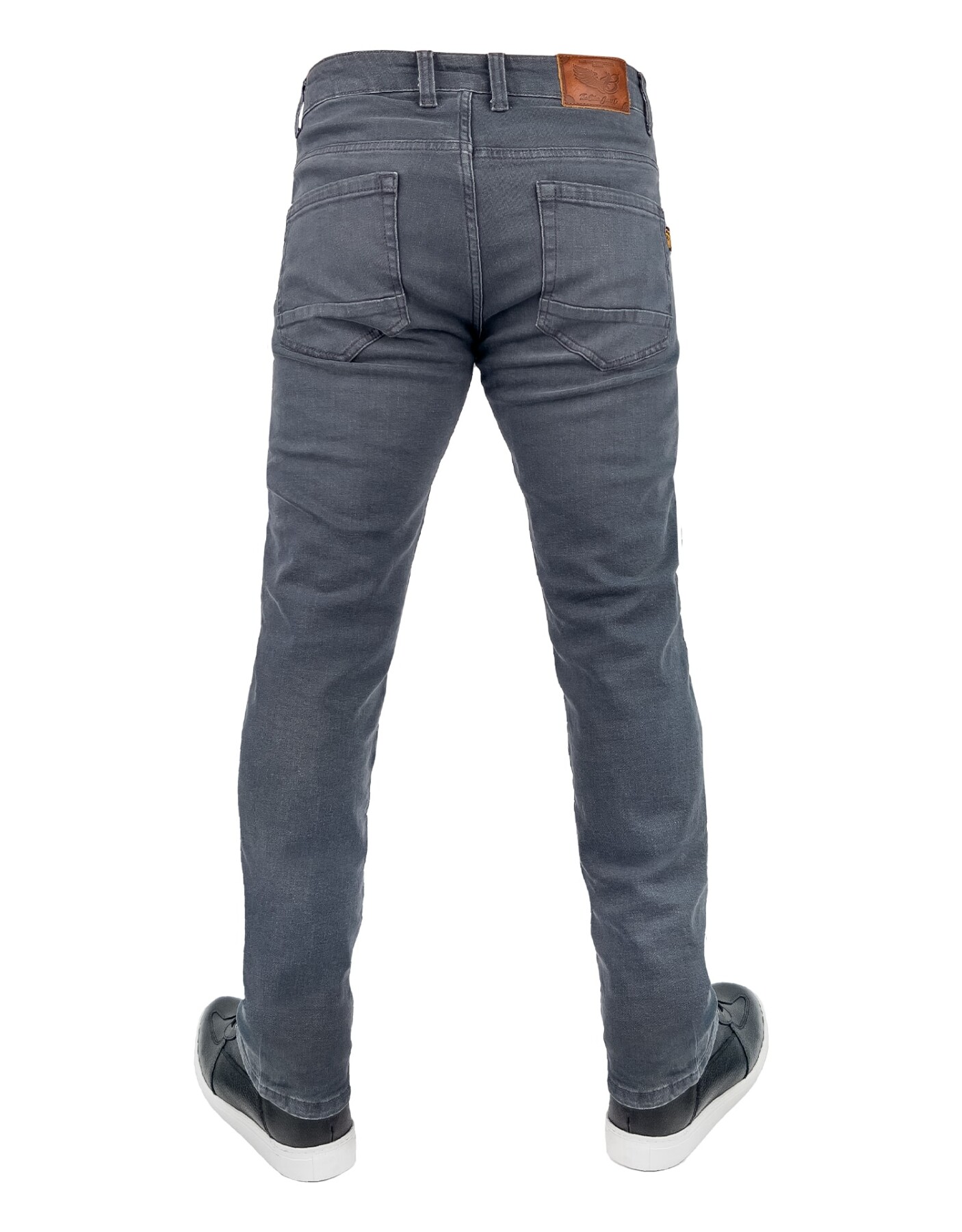 City PRO103 GREY Korumalı Motosiklet Kot Pantolonu Erkek - 7