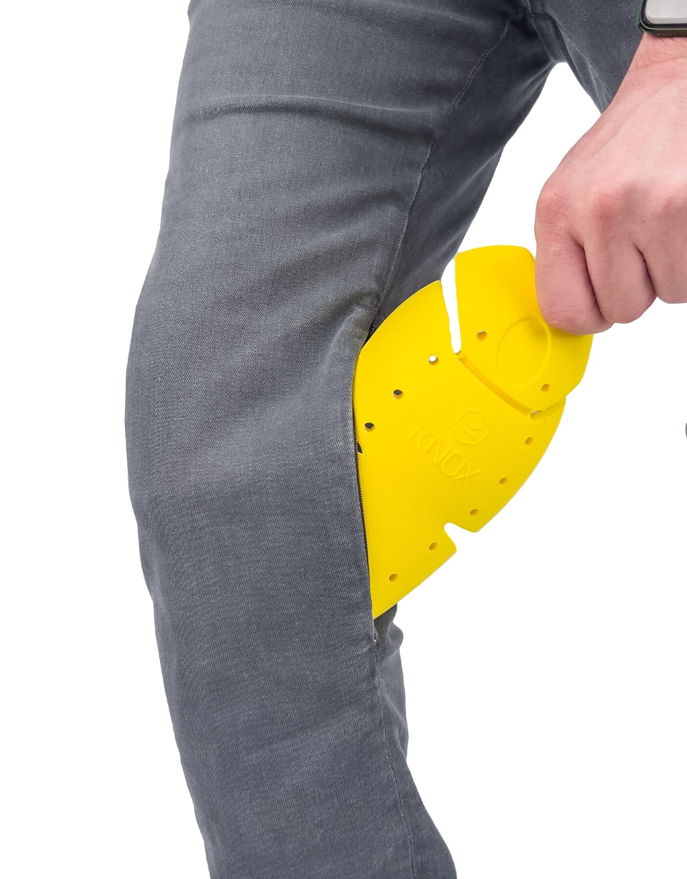 City PRO103 GREY Korumalı Motosiklet Kot Pantolonu Erkek - 9