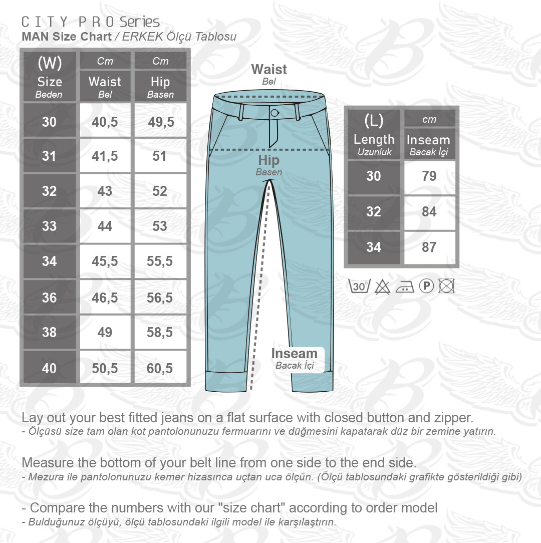 City PRO103 GREY Korumalı Motosiklet Kot Pantolonu Erkek - 2