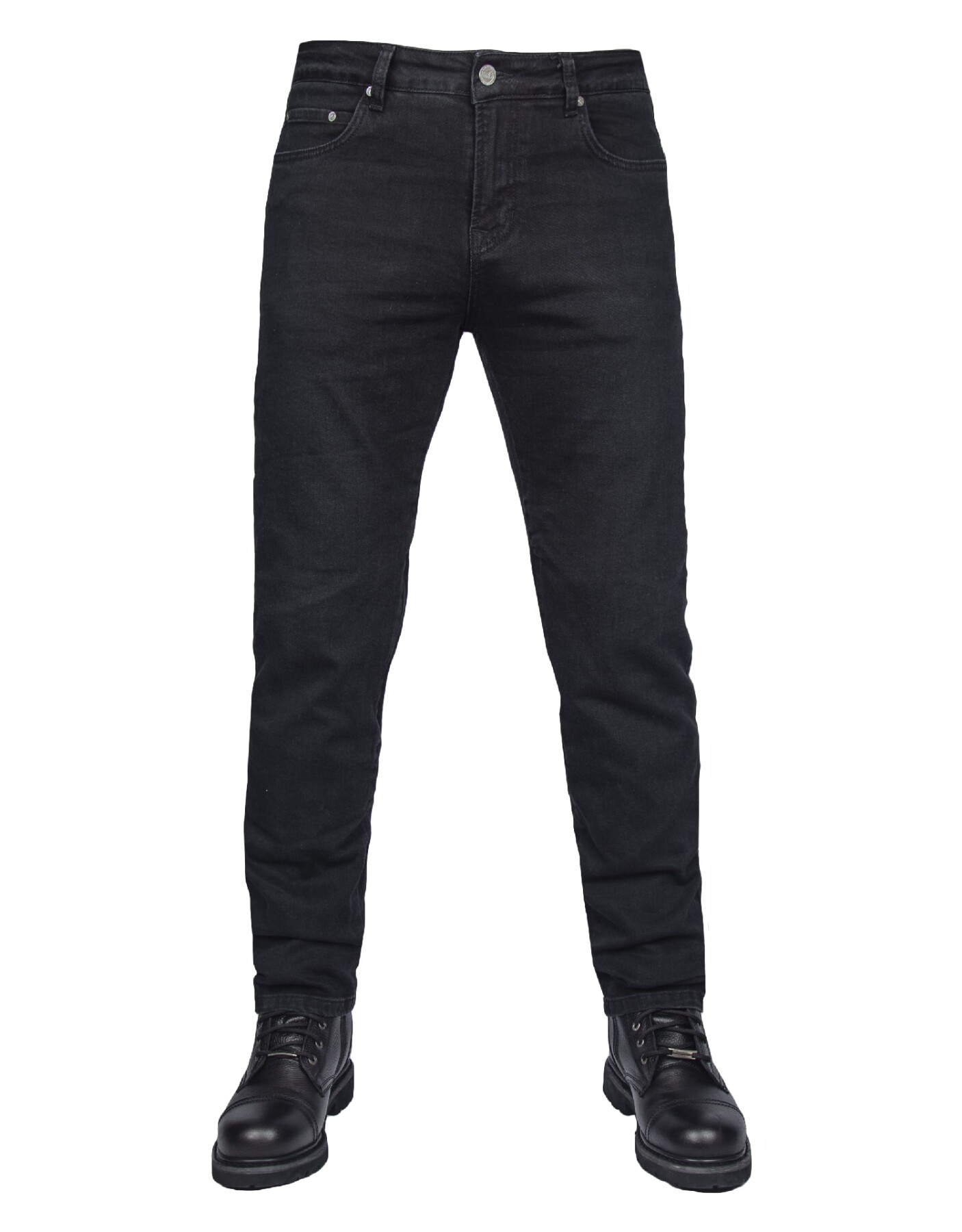 City PRO101 BLACK Armoured Riding Jeans - 3
