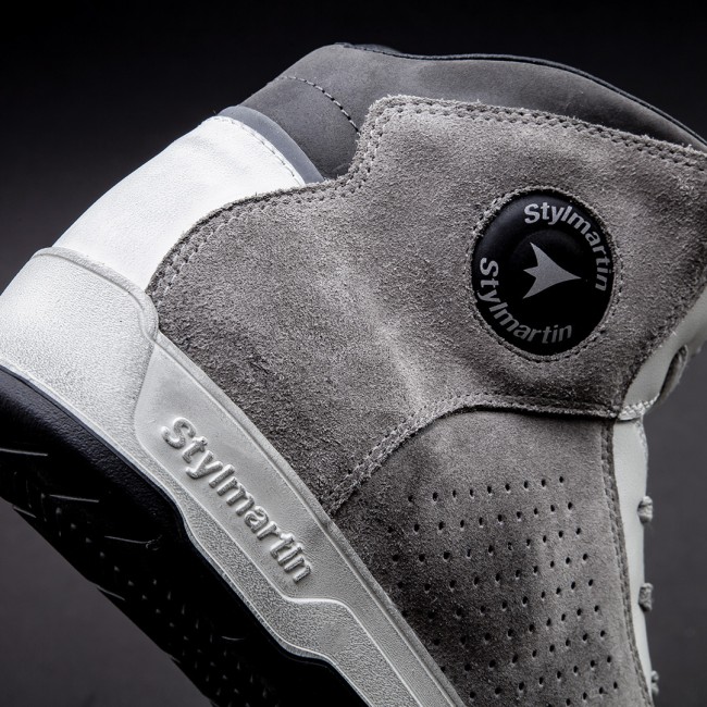 Colorado Grey Armoured Motorcycle Shoes - 3
