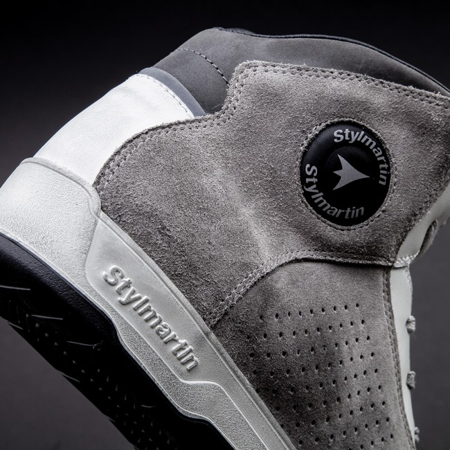 Colorado Grey Armoured Motorcycle Shoes - Thumbnail