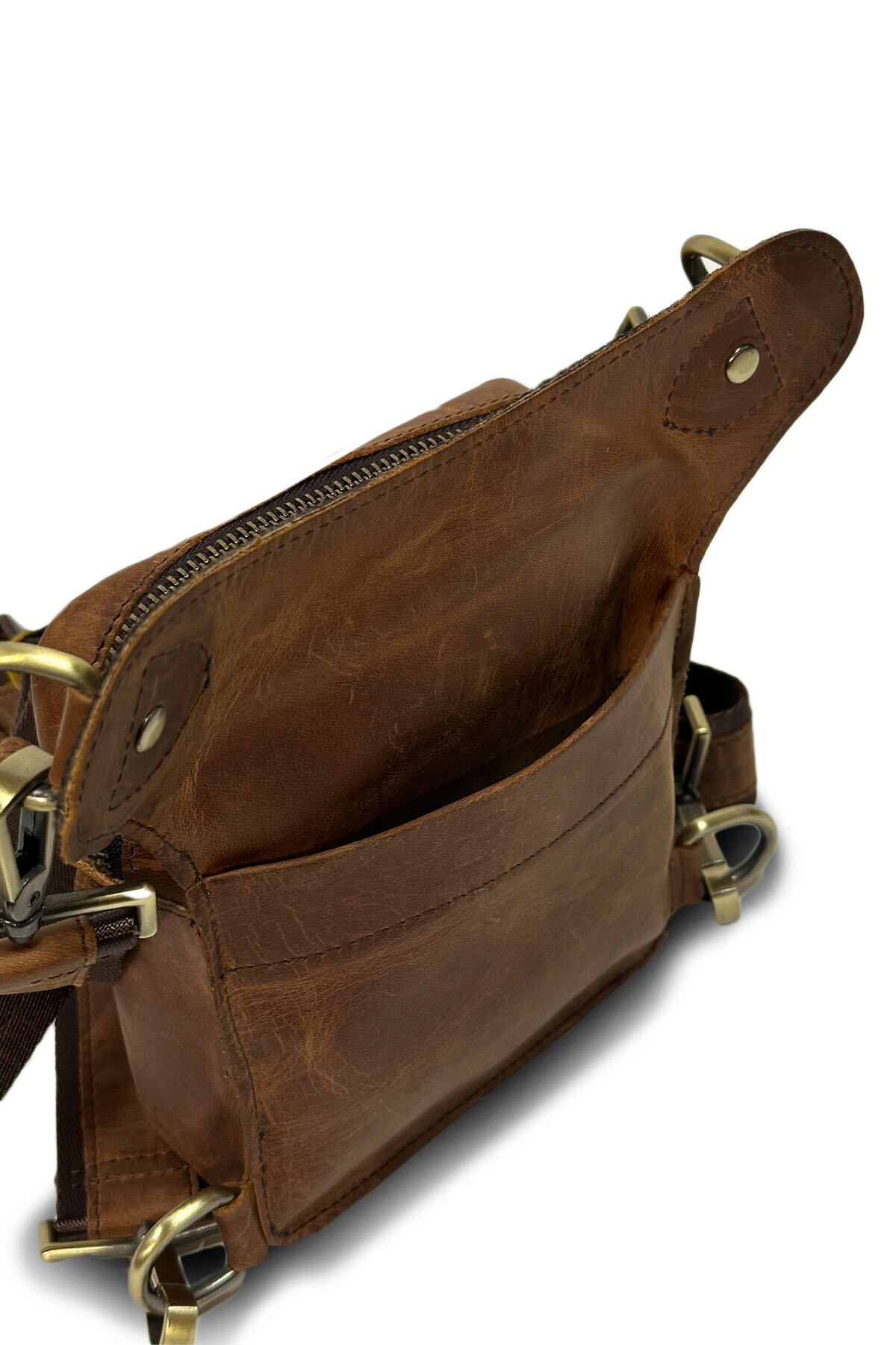 Dallas Hakiki Deri Bacak Çantası - 3