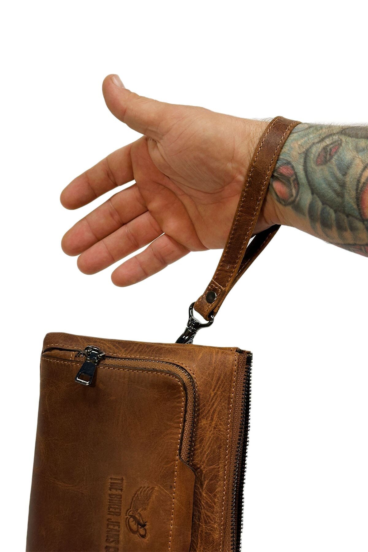 Detroit Hakiki Deri El Çantası - 7