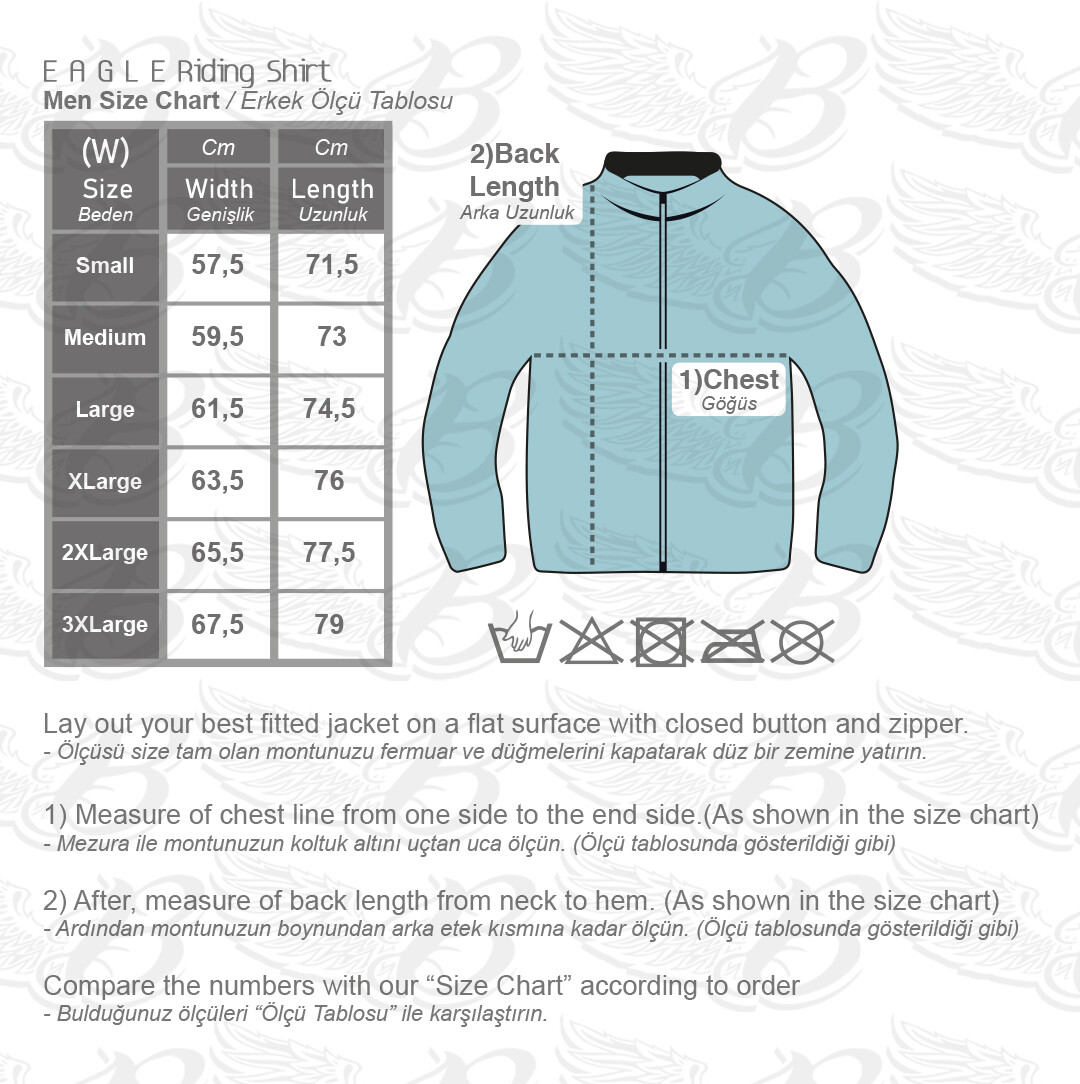 Eagle All Weather Korumalı Motosiklet Gömleği - 13