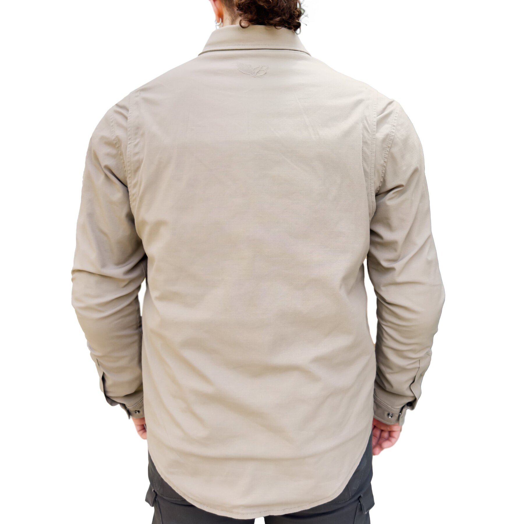 Eagle Beige Korumalı Motosiklet Gömleği Erkek - 6