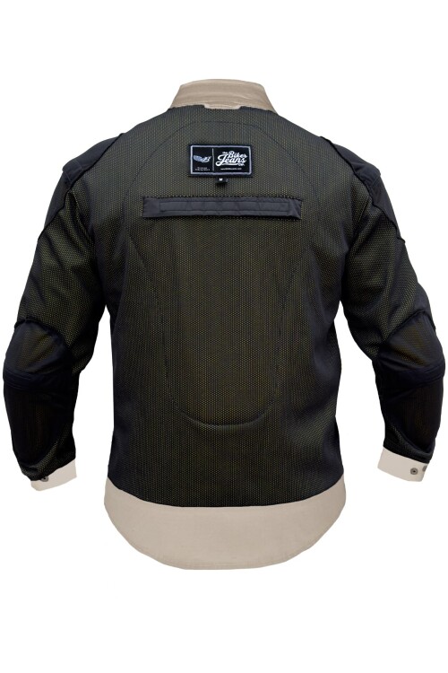 Eagle Beige Korumalı Motosiklet Gömleği Erkek - 7