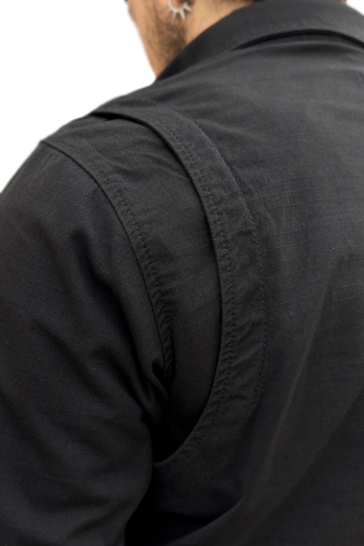 Eagle Black Armoured Motorcycle Shirt - 14